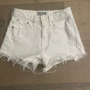 lucky brand white shorts size 00